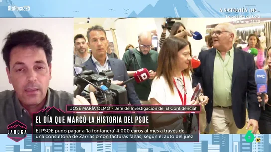 Olmo, sobre el caso Leire: "La responsabilidad jerárquica converge en Sánchez y habría sido el principal beneficiado si esas causas fracasaban" Olmo, sobre el caso Leire: "La responsabilidad jerárquica converge en Sánchez y habría sido el principal beneficiado si esas causas fracasaban"