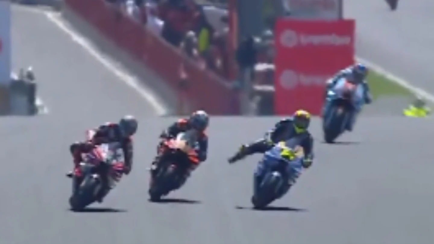 Marc Márquez, Pedro Acosta y Fermín Aldeguer Marc Márquez, Pedro Acosta y Fermín Aldeguer