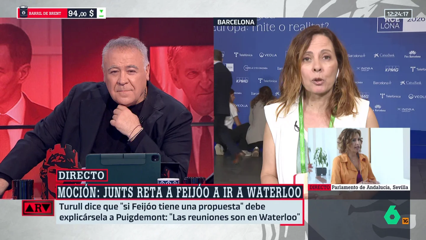 Neus Tomàs destapa las tensiones en ERC: "El clima en el grupo parlamentario de Madrid es cada vez más irrespirable" Neus Tomàs destapa las tensiones en ERC: "El clima en el grupo parlamentario de Madrid es cada vez más irrespirable"