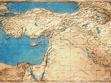 Mapa de Mesopotamia
