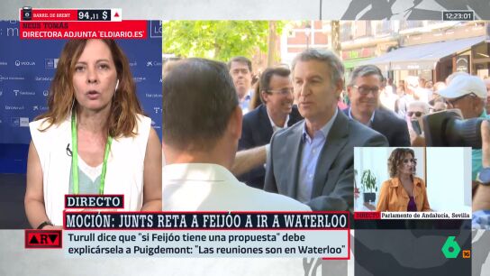 Neus Tom&agrave;s analiza la posibilidad de que Junts apoye una moci&oacute;n de censura: "No si no est&aacute; el PNV y si VOX esta en la ecuaci&oacute;n"