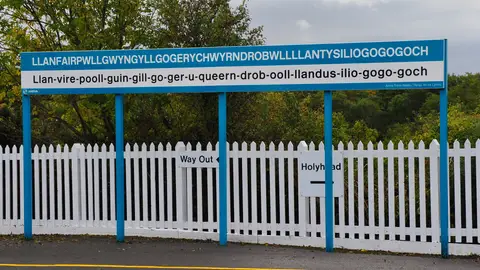 Llanfair PG, en Gales Llanfair PG, en Gales
