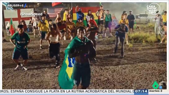 Un famoso streamer lanza su propia canci&oacute;n para el Mundial, con muchos "o&eacute; o&eacute;": "Le ha salido un duro competidor a Shakira"