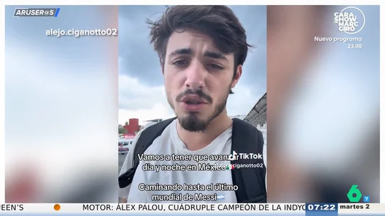 Alfonso Arús, cada vez más pesimista con la aventura de Alejo rumbo al Mundial: "¡Vuelve a la casilla de salida!" Alfonso Arús, cada vez más pesimista con la aventura de Alejo rumbo al Mundial: "¡Vuelve a la casilla de salida!"