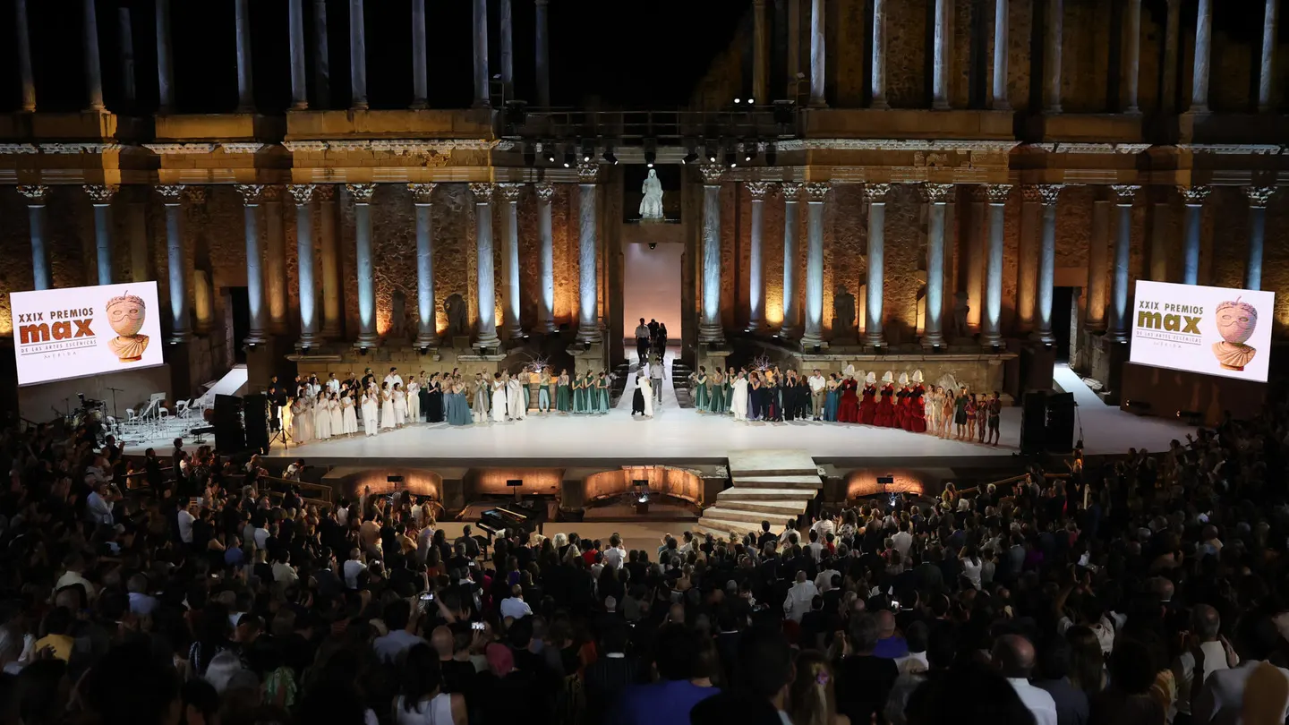 Gala de entrega de los XIX Premios Max a las artes escénicas en el Teatro Romano de Mérida Gala de entrega de los XIX Premios Max a las artes escénicas en el Teatro Romano de Mérida