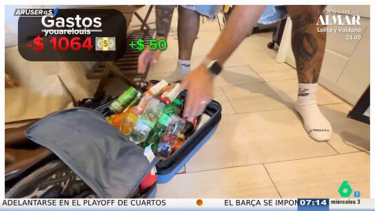 Se propone sacar rentabilidad a lo que se ha gastado en el 'todo incluido' del hotel: "Entre todo lo que com&iacute; y beb&iacute; termin&eacute; explotado"