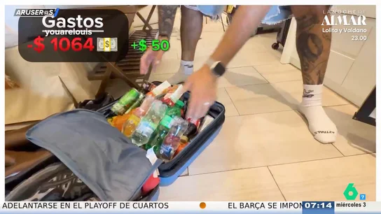 Se propone sacar rentabilidad a lo que se ha gastado en el 'todo incluido' del hotel: "Entre todo lo que comí y bebí terminé explotado" Se propone sacar rentabilidad a lo que se ha gastado en el 'todo incluido' del hotel: "Entre todo lo que comí y bebí terminé explotado"