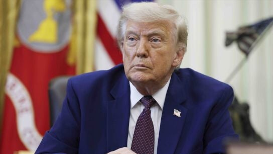 El presidente de Estados Unidos, Donald Trump, en el Despacho Oval de la Casa Blanca.