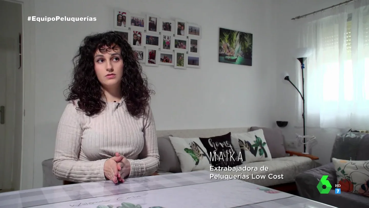 El duro testimonio de una extrabajadora de Peluquerías Low Cost: "Una esclavitud, no creo que sea humano" El duro testimonio de una extrabajadora de Peluquerías Low Cost: "Una esclavitud, no creo que sea humano"