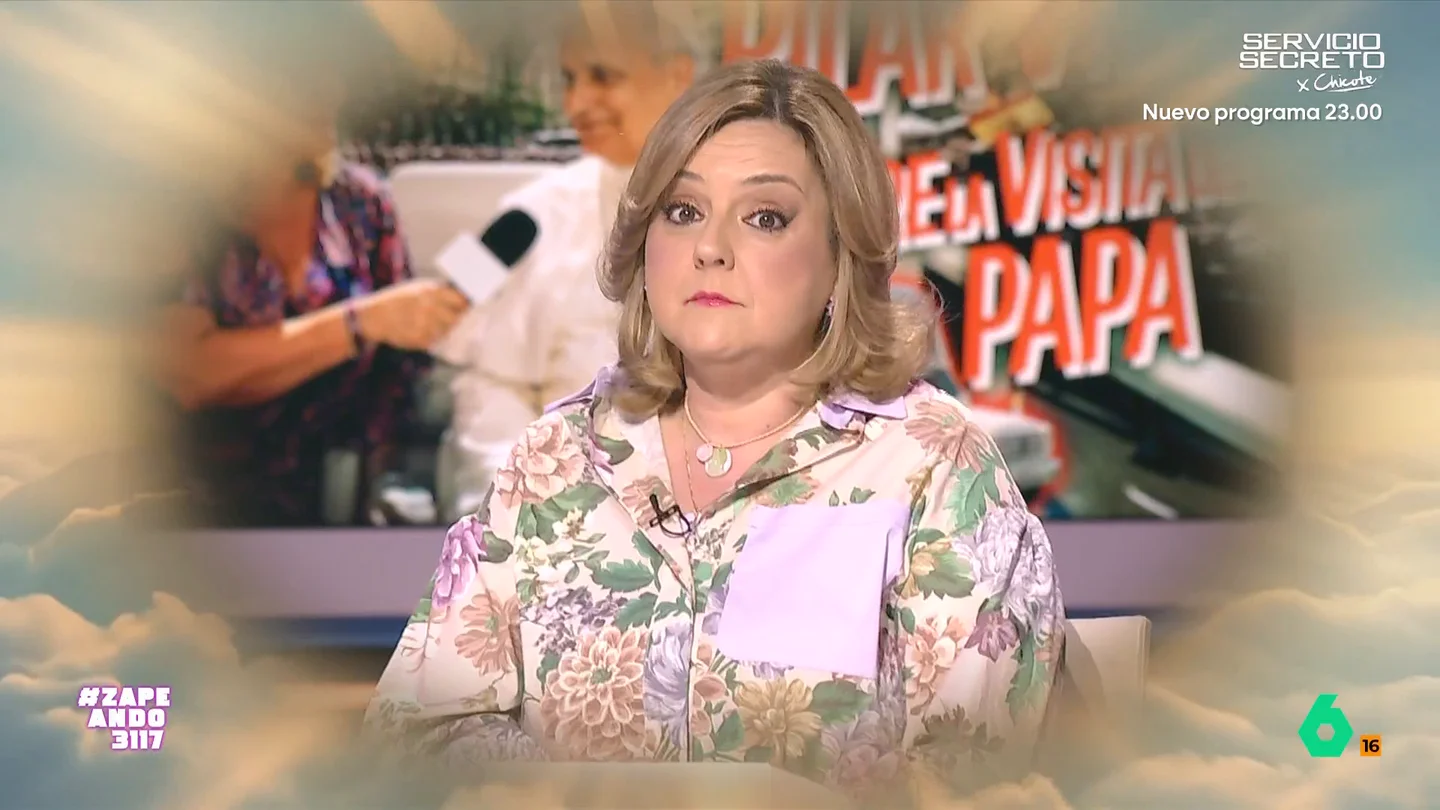 Pilar Vidal manda un mensaje al papa León XIV: "De Tenerife no me voy sin que me haya bendecido los rosarios" La periodista ha decidido dirigirse directamente al sumo pontífice ya que en los próximos días va a ser una de las periodistas acreditadas para cubrir toda la visita del papa a nuestro país.