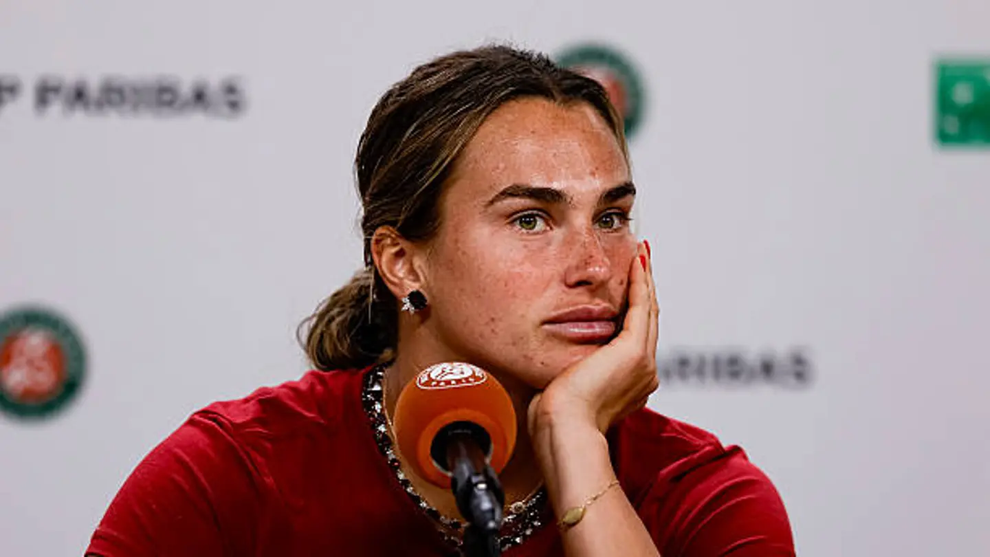 "Me gustaría dejar el tenis": la sorprendente declaración de Sabalenka tras caer en Roland Garros "Me gustaría dejar el tenis": la sorprendente declaración de Sabalenka tras caer en Roland Garros