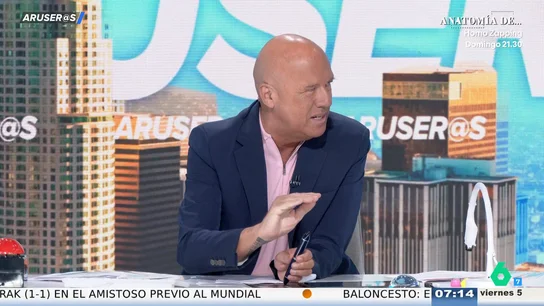 Alfonso Arús desafía la teoría de que el calor reduce el hambre: "Las lentejas me las como igual" Alfonso Arús desafía la teoría de que el calor reduce el hambre: "Las lentejas me las como igual"