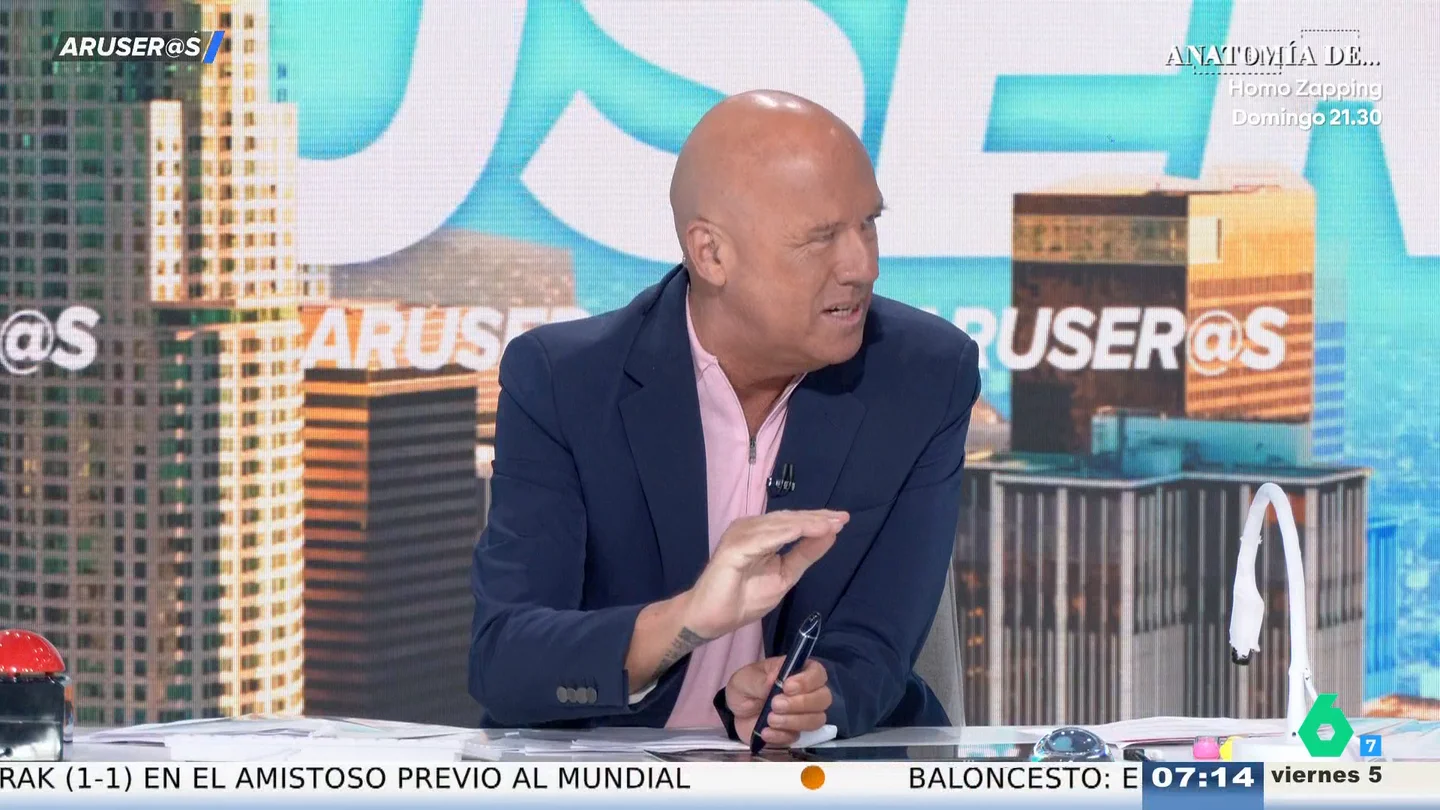 Alfonso Arús desafía la teoría de que el calor reduce el hambre: "Las lentejas me las como igual" Alfonso Arús desafía la teoría de que el calor reduce el hambre: "Las lentejas me las como igual"