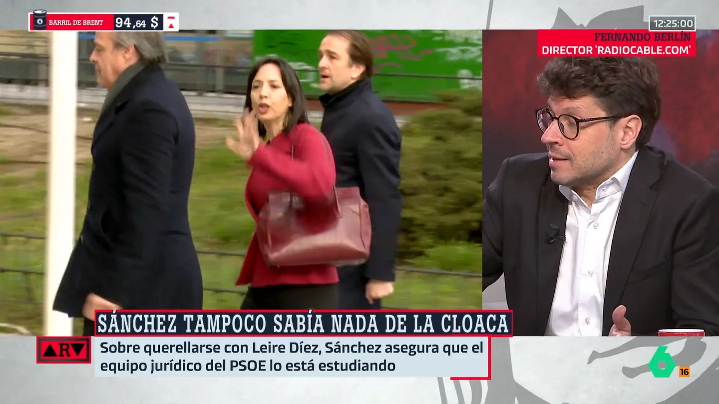 Fernando Berlín, tras las explicaciones de Sánchez: "La credibilidad queda en entredicho cuando se acumulan ocultamientos, mentiras y disculpas" Fernando Berlín, tras las explicaciones de Sánchez: "La credibilidad queda en entredicho cuando se acumulan ocultamientos, mentiras y disculpas"