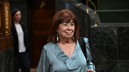 Imagen de archivo. La diputada socialista Cristina Narbona en el Congreso.