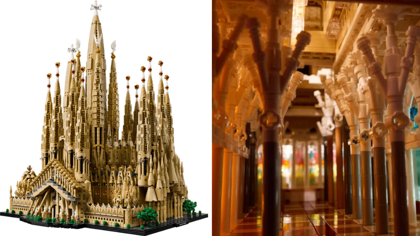 Así es la Sagrada Familia de LEGO, el set con más piezas de la historia de la marca danesa de juguetes Así es la Sagrada Familia de LEGO, el set con más piezas de la historia de la marca danesa de juguetes