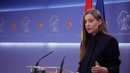 La portavoz del PP en el Congreso, Ester Mu&ntilde;oz, tras la reuni&oacute;n de la Junta de Portavoces en el Congreso de los Diputados