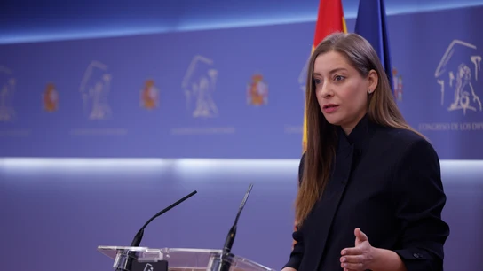 La portavoz del PP en el Congreso, Ester Muñoz, tras la reunión de la Junta de Portavoces en el Congreso de los Diputados La portavoz del PP en el Congreso, Ester Muñoz, tras la reunión de la Junta de Portavoces en el Congreso de los Diputados