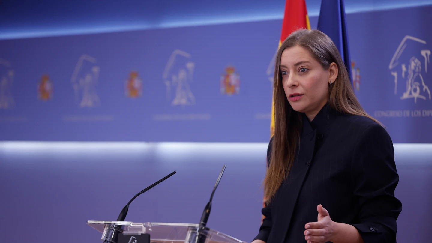 La portavoz del PP en el Congreso, Ester Muñoz, tras la reunión de la Junta de Portavoces en el Congreso de los Diputados La portavoz del PP en el Congreso, Ester Muñoz, tras la reunión de la Junta de Portavoces en el Congreso de los Diputados