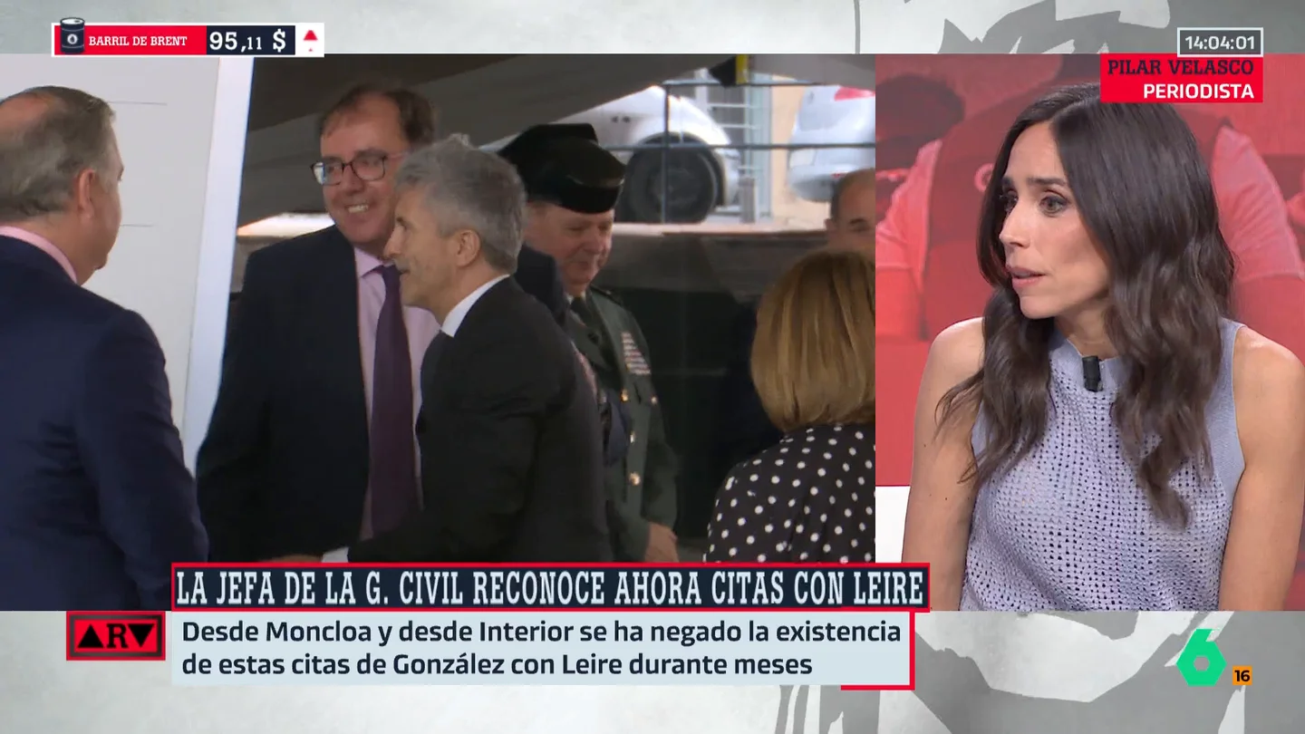 Pilar Velasco, sobre el mensaje del Gobierno al mantener a la directora de la Guardia Civil: "Cierre de filas; no se pueden permitir ninguna víctima" Pilar Velasco, sobre el mensaje del Gobierno al mantener a la directora de la Guardia Civil: "Cierre de filas; no se pueden permitir ninguna víctima"