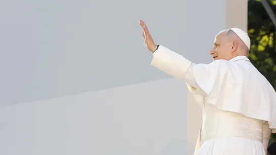 El papa León XVI. El papa León XVI.