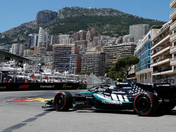 Kimi Antonelli durante la clasificación del GP de Mónaco Kimi Antonelli durante la clasificación del GP de Mónaco