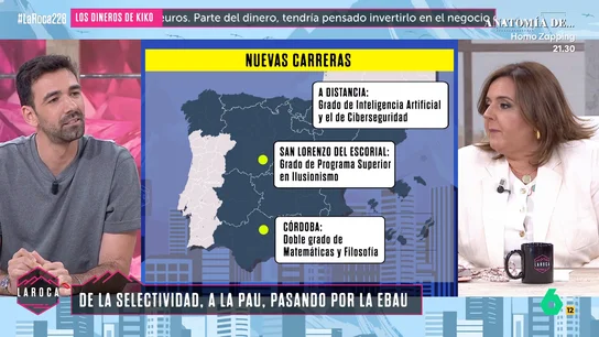 La pregunta de Pilar Vidal al enterarse de que existe un grado en Ilusionismo: "¿Quién da clase, el mago Pop?" La pregunta de Pilar Vidal al enterarse de que existe un grado en Ilusionismo: "¿Quién da clase, el mago Pop?"