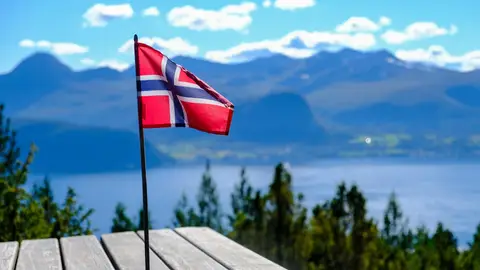 Bandera Noruega Bandera Noruega