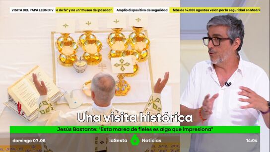 Jes&uacute;s Bastante, sobre la multitudinaria misa en Cibeles: "Despu&eacute;s de esta marea de fieles vamos a ver un papa nuevo"