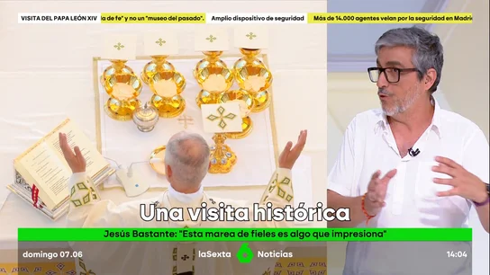 Jesús Bastante, sobre la multitudinaria misa en Cibeles: "Después de esta marea de fieles vamos a ver un papa nuevo" Jesús Bastante, sobre la multitudinaria misa en Cibeles: "Después de esta marea de fieles vamos a ver un papa nuevo"