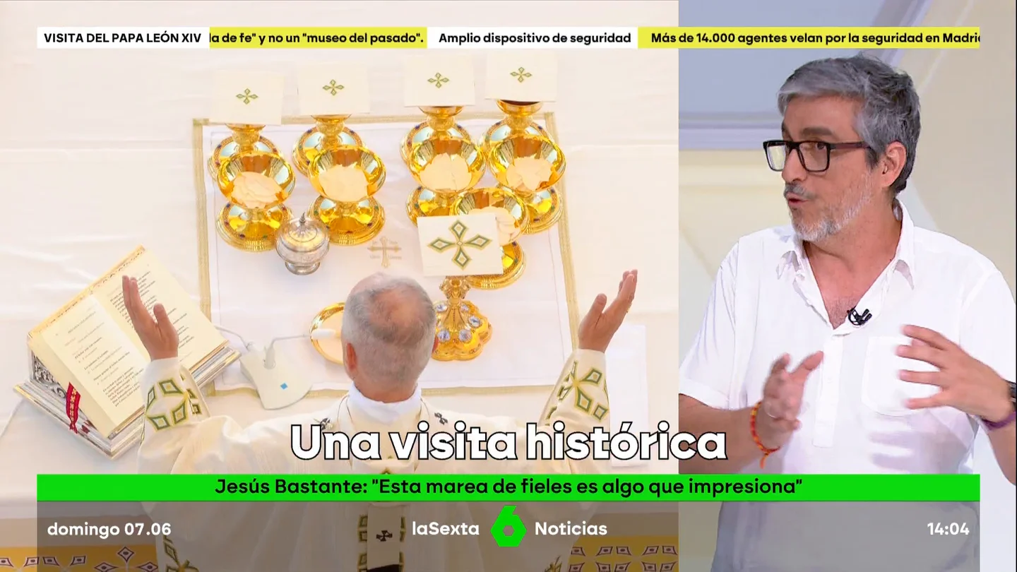 Jesús Bastante, sobre la multitudinaria misa en Cibeles: "Después de esta marea de fieles vamos a ver un papa nuevo" Jesús Bastante, sobre la multitudinaria misa en Cibeles: "Después de esta marea de fieles vamos a ver un papa nuevo"