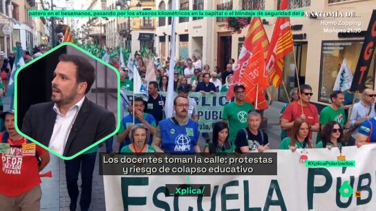 Alberto Garz&oacute;n, sobre las manifestaciones por la educaci&oacute;n p&uacute;blica: "Hay muchos intereses en que se abra un camino a la comercializaci&oacute;n"