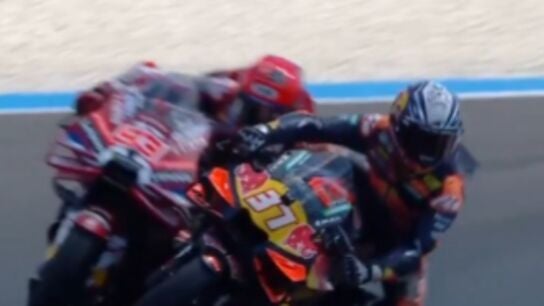 Marc M&aacute;rquez y Pedro Acosta 