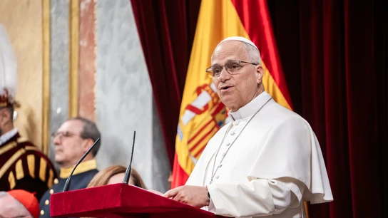 El papa lanza un mensaje contra el aborto y la eutanasia en el Congreso: "Toda vida debe ser reconocida y custodiada desde su concepción hasta su ocaso natural" El papa lanza un mensaje contra el aborto y la eutanasia en el Congreso: "Toda vida debe ser reconocida y custodiada desde su concepción hasta su ocaso natural"