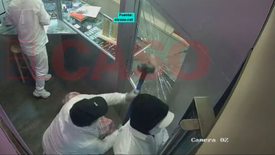 As&iacute; actuaron los atracadores de una joyer&iacute;a en Barcelona