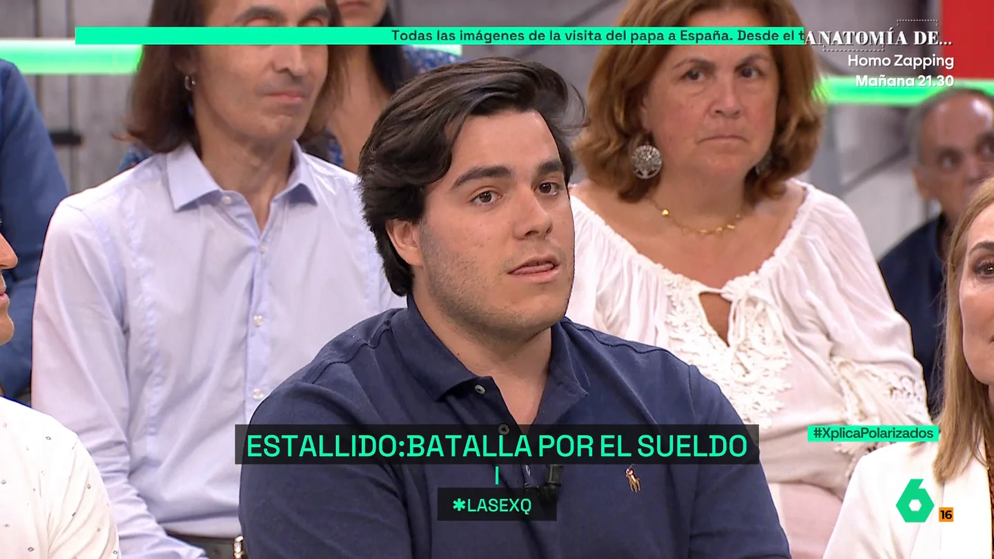 Jorge Branger, joven empresario: "Es más probable que Irene Montero se afilie a Vox que un joven compre una vivienda" Jorge Branger, joven empresario: "Es más probable que Irene Montero se afilie a Vox que un joven compre una vivienda"