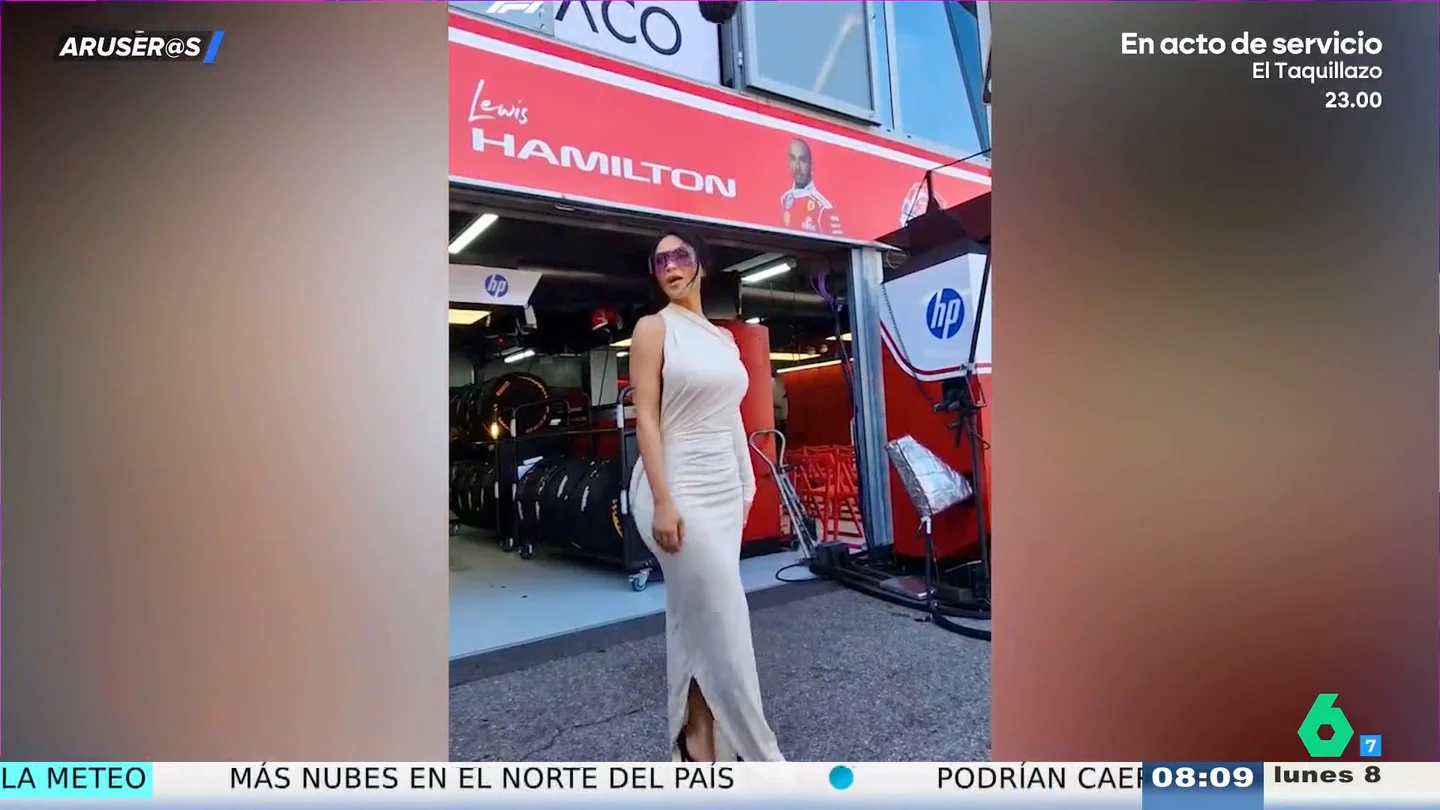 Kim Kardashian acapara todas las miradas al apoyar a Lewis Hamilton en el GP de Mónaco Kim Kardashian acapara todas las miradas al apoyar a Lewis Hamilton en el GP de Mónaco