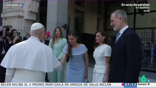 De los looks de la reina Letizia, Leonor y Sofía al sentido discurso de Antonio Banderas: los momentazos de la visita de León XIV De los looks de la reina Letizia, Leonor y Sofía al sentido discurso de Antonio Banderas: los momentazos de la visita de León XIV
