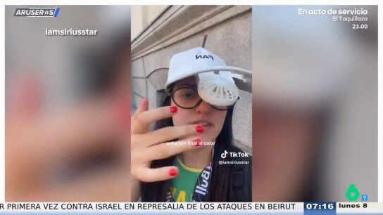 La gorra con ventilador viral conquista a Alfonso Ar&uacute;s: "Me interesa"