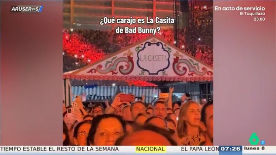 La casita de Bad Bunny ya tiene rival: Alfonso Arús alucina con la caseta de Alejandro Sanz La casita de Bad Bunny ya tiene rival: Alfonso Arús alucina con la caseta de Alejandro Sanz
