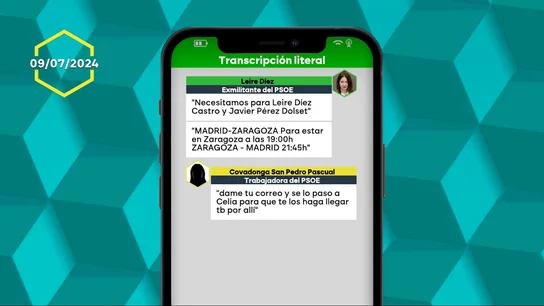La UCO prueba que Ferraz pagaba gastos de trenes, aviones y alquiler de coches a Leire Díez La UCO prueba que Ferraz pagaba gastos de trenes, aviones y alquiler de coches a Leire Díez