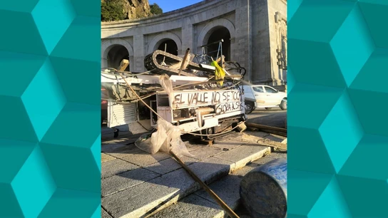 Vandalismo en el Valle de Cuelgamuros Vandalismo en el Valle de Cuelgamuros