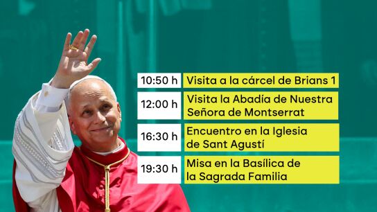 Visita a la prisi&oacute;n o misa en la Sagrada Familia por los 100 a&ntilde;os de la muerte de Gaud&iacute;: el segundo d&iacute;a del papa en Barcelona