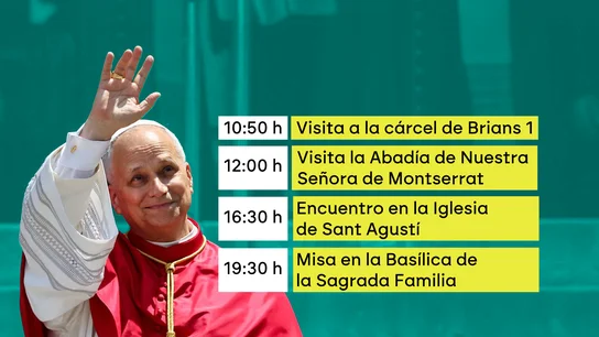 Visita a la prisión o misa en la Sagrada Familia por los 100 años de la muerte de Gaudí: el segundo día del papa en Barcelona Visita a la prisión o misa en la Sagrada Familia por los 100 años de la muerte de Gaudí: el segundo día del papa en Barcelona