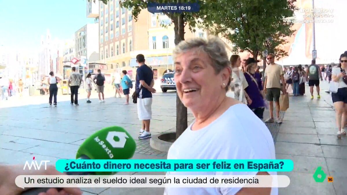 "¿Y quién cobra eso?": la reacción de una mujer al