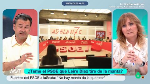 La periodista expone que est&aacute; deseando escuchar a la presidenta del PSOE ya que cree "que ten&iacute;a una relaci&oacute;n mucho m&aacute;s intensa con D&iacute;ez de lo que ha contado". 