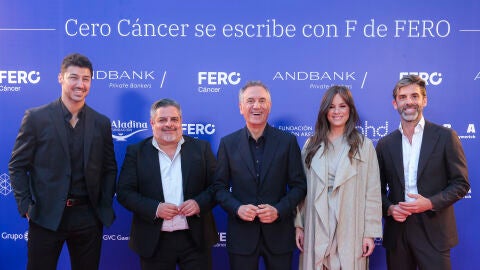 Francisco Cacho, Jalis de la Serna, Roberto Brasero, Mercedes Martín y José Yelamo 