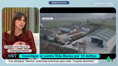 La periodista de Newtral explica el contenido de las denuncias sobre el centro Vida Nueva