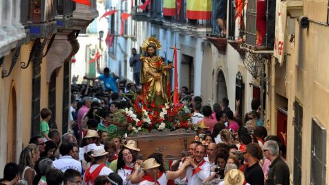 Procesión de San Juan en Coria