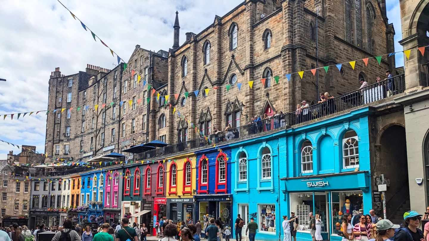 Victoria Street, en Edimburgo Victoria Street, en Edimburgo